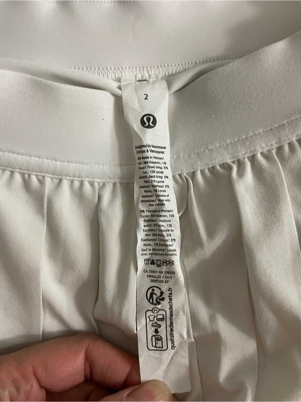 Lululemon athletica High Rise Pleated Tennis Skirt - Picture 7 of 10